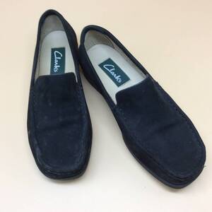 ＃6939　CLARKS クラークス スエード ローファー レディース シューズ 靴 UK 3 1/2 USA 5 1/2 靴 レディース 現状品