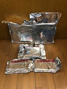 ★災害救助用毛布★5枚セット★毛布★災害★防災★布団★真空パック毛布★アウトドア★災害用備蓄★（H838)AKARI