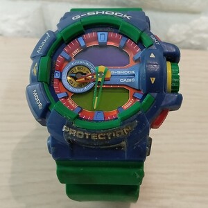 生産終了品 GA-400-2AJF Hyper Colors ハイパーカラーズ G-SHOCK Gショック CASIO カシオ LEGO レゴ　レア　腕時計　(ロッカー)