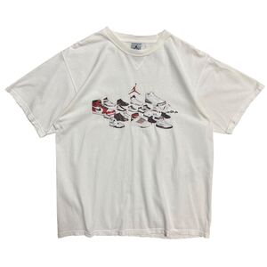 ■激レア■00s JORDAN 企業 Tシャツ XL ジョーダン エアジョーダン シカゴ スニーカー ビンテージ