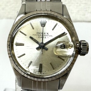 F886-O15-6693◎ ROLEX ロレックス OYSTER PERPETUAL DATE オイスターデイト ref.6517 1番 レディース 腕時計 自動巻き