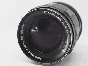 ★実用美品★ コニカ KONICA HEXANON AR 100ｍｍ Ｆ2.8 ★完動品 ＃Ａ928