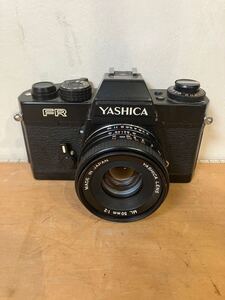 YASHICA FR ML 50mm 1:2 一眼レフカメラ フィルムカメラ レンズ 動作未確認 現状品 マニュアルフォーカス MF