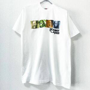 ■激レア■90s USA製 PLANET OF THE APE 映画 Tシャツ L 猿の惑星 ムービー エイプ ビンテージ