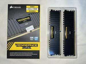 【動作確認済】 CORSAIR VENGEANCE LPX DDR4-2666 16GB(8GB×2枚) CMK16GX4M2A2666C16 デスクトップPCメモリ