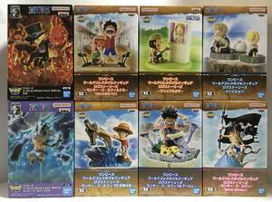 BANDAI ONE PIECE ワンピース ワールドコレクタブルフィギュア 8種セット 新品・未開封