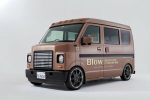 DA17V/DA17Wエブリィ フロントフィスキット Blow ブギーライダー スクールバス風