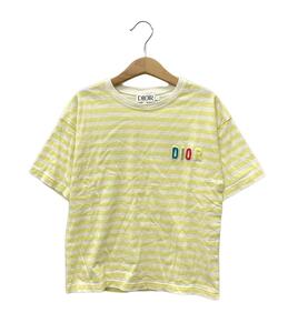 美品 クリスチャンディオール ボーダー半袖Tシャツ キッズ SIZE 6 (120) Christian Dior