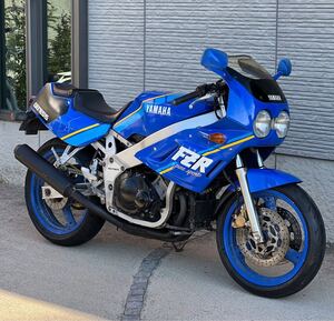 YAMAHA FZR400 型式1WG 1986年 初期型 エンジン好調 灯火類OK 希少ゴロワーズカラー 美車 車検令和8年11月まで 走行距離14,532キロ 書類有