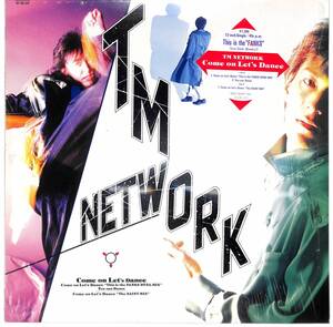 d8119/12/ハイプステッカー付/TM NETWORK/Come on Let’s Dance