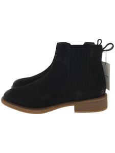 Clarks◆サイドゴアブーツ/US8.5/BLK/スウェード/ARLO2