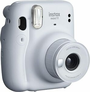 富士フイルム(FUJIFILM) インスタントカメラ チェキ instax mini 11 アイスホワイト INS MINI 11 WHITE