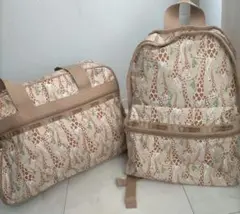 LeSportsac リュックサック・ボストンバッグ きりん