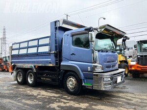 ダンプ車 三菱ふそう スーパーグレート QKG-FV50VX 2014年 690,000km 中古　土砂ダンプ