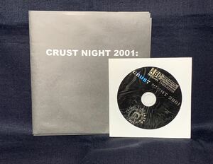 レア CRUST NIGHT 2001 CD ABRAHAM CROSS CROCODILE SKINK ASBESTOS AGE REALITY CRISIS クラスト ハードコア 委託品