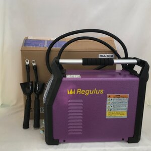 レグルス 直流インバーター溶接機 ＲＡＡ－２００Ｄ Ｒｅｇｕｉｕｓ 美品 紫×黒 電動工具/225