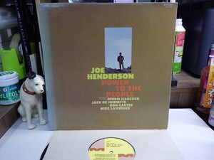 zk6｜【LP / 1969 Milestone US stereo, 両面MILESTONE刻印 / g/f】Joe Henderson - Power To The People