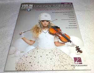 ＜洋書/楽譜＞リンジー・スターリング　ヴァイオリン・プレイアロング『LINDSEY STIRLING Selections from Warmer in the Winter(Violin)』