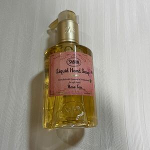 新品未開封　送料無料　サボン　SABON ハンドソープ　ローズティー　200ml