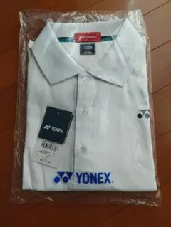 ヨネックス　メンズ　ポロシャツ　白色　YONEX　新品