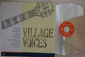 LASERDISC Various Village Voices VALJ3355 VIDEOARTS /00600