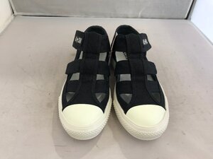 【CONVERSE】31306420　コンバース　ライトグラディエーター　レディスサンダル　ブラック　合成繊維　23cm　SY02-FGQ