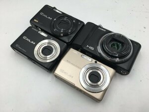 ♪▲【CASIO カシオ】コンパクトデジタルカメラ 部品取り 4点セット EX-ZR15/EX-ZR700/EX-Z600/EX-Z1000 まとめ売り 0614 8