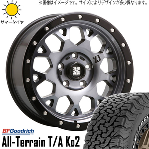 265/75R16 サマータイヤホイールセット FJクルーザー (BFGoodrich All-Terrain KO2 & XTREME-J XJ04 6穴 139.7)