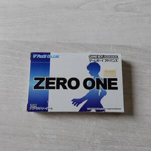 ★レア！　GBA　ZERO ONE　　箱説付き　　迅速発送★