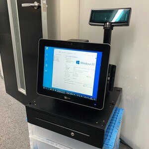 @S1580 3台限定セール品 現状品/保証無し NCR POSレジ RealPOS XR7 プリンター ドロアー 各1台のセット品