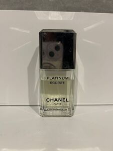 CHANEL EGOISTE PLATINUM シャネル エゴイスト プラチナム オードトワレ EDT 香水 50ml 旧型ボトル 正規品 残量多め 送料無料