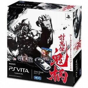 中古PSVITAハード PSVita本体 討鬼伝 鬼柄(おにがら)