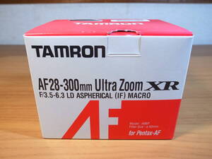 【新品同様/難あり】TAMRON ★ PENTAX用 AF28-300mm Ultra Zoom XR F3.5-6.3 LD ASPHERICAL(IF) MACRO Model A06 ★ タムロン