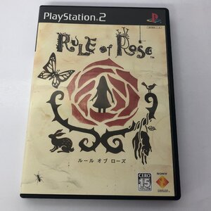 PS2 「RULE of ROSE　ルールオブローズ」 プレイステーション2 ソフト