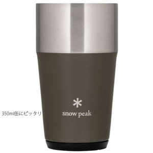 1円新品未使用訳あり　snow peakスノーピーク　サーモタンブラー　オリーブグリーン　TW-470-OG　キャンプアウトドア　カップ　コップ