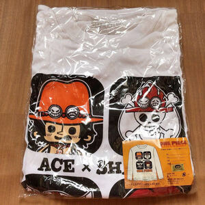 ワンピース◇ONE PIECE◇エース◇シャンクス◇プリント Tシャツ◇ティーシャツ◇フリーサイズ◇未開封品