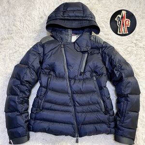 希少XL!! モンクレール 『定価18万』 グルノーブル MONCLER GRENOBLE モンタンダイン MONTANDAYNE ダウンジャケット ライダース風 3 メンズ