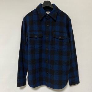 美品 テンダーロイン バッファローチェック ウール CPO シャツ ジャケット XS tenderloin wool shirt