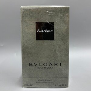 ●○[3] 未使用 未開封 ブルガリ プールオム エクストレーム 100ml オードトワレ 香水 BVLGARI pour Homme Extreme 06/122603s○●