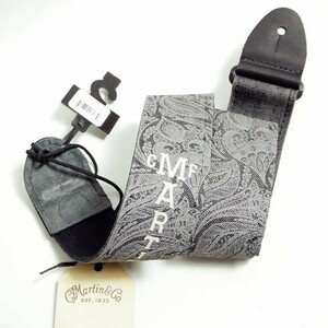 Martin Denim strap SCROLL-AND-LEAF PATTERN 18A0109【マーティンストラップ】