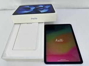 Apple アップル iPad Air 64GB　Wi-Fi 第5世代 ブルー 　デモ機品番 3M9E3K/A A2588 　中古品　 