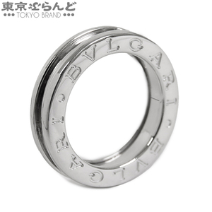 101744192 ブルガリ BVLGARI B-zero1 ビーゼロワン リング ホワイトゴールド K18WG ワンバンド 6号相当 46 指輪 レディース 仕上済