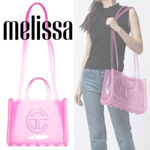 定価3.4万 melissaメリッサ TELFAR TELLY JELLYバッグ　ピンク