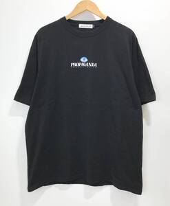 24SS UNDERCOVER TEE EYE PROPAGANDA LAB プリント Tシャツ カットソー ブラック UC1D3811 アンダーカバー SIZE：5■0123Q①