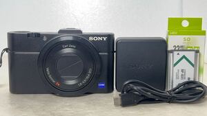 ◆美品◆SONY ソニー Cyber-Shot DSC-RX100M2 コンパクトデジタルカメラ 32GBメモリ 即決送料無料