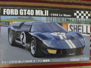 フジミ 1/24 FORD フォード GT40 Mk.Ⅱ1966年 ルマン 優勝車 Le Mans