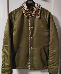 送料込み　CRIMIE　クライミー　LEOPARD BOA JACKET デッキ　 ジャケット　レオパード　豹柄