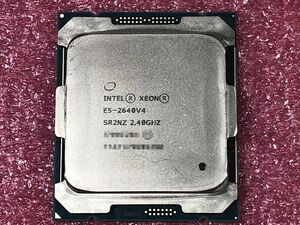 #1210 Intel Xeon E5-2640 v4 SR2NZ (2.40GHz/ 25MB/ LGA2011-3) 保証付