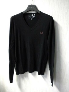 USED☆彡正規MENS”◆RAF SIMONS×FRED PERRY【ラフシモンズ×フレッドペリー】コラボニット！Sサイズ ！ニールバレット