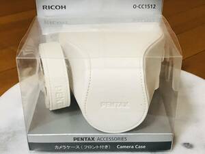 ★新品未使用★RICOH★PENTAX Q-S1用カメラケース O-CC1512 白　クリーム★即決★